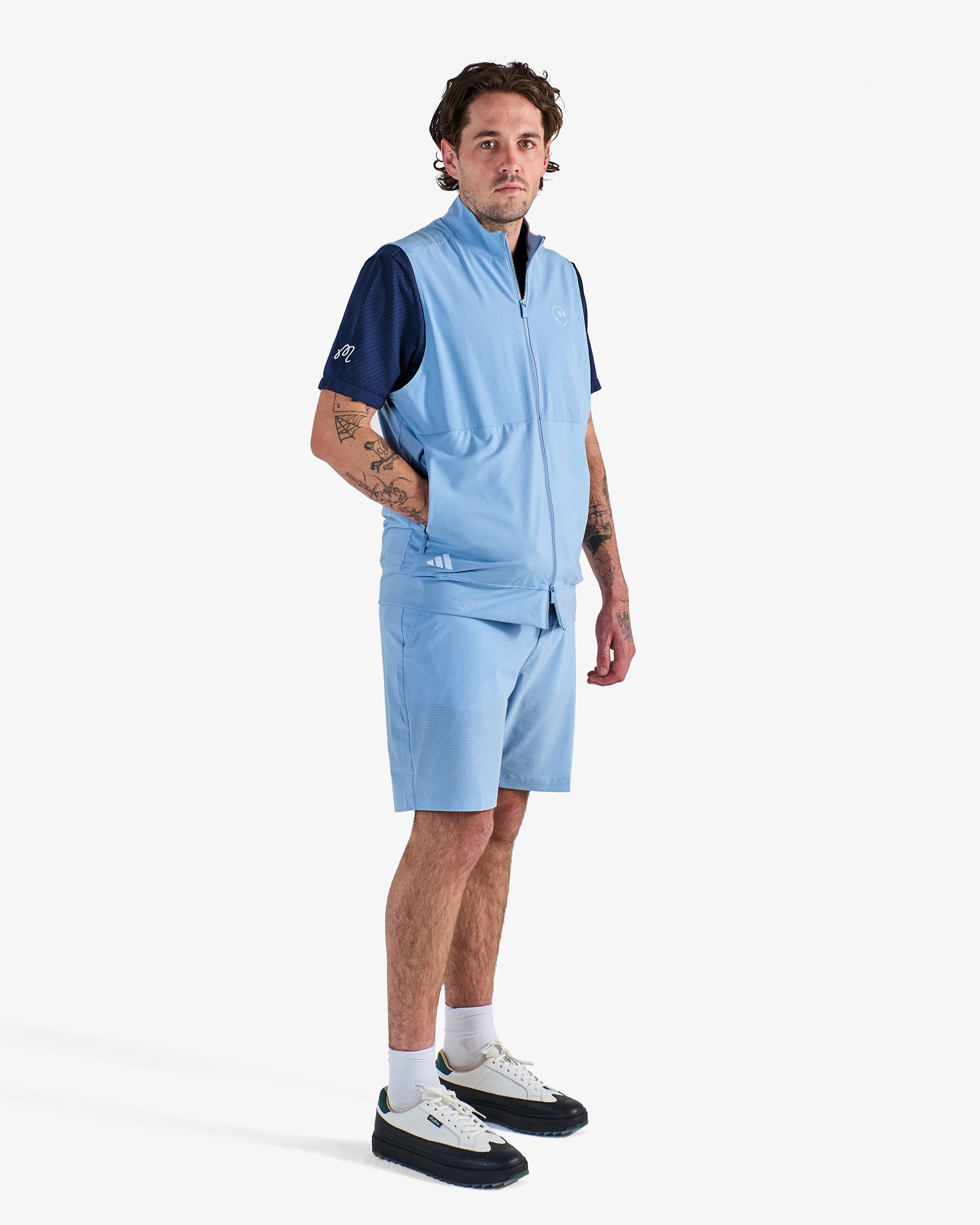 MALBON X ADIDAS ULTIMATE 365 TOUR FULL ZIP VEST - Image 4