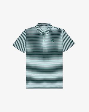 MALBON X ADIDAS ULTIMATE 365 STRIPE POLO SHIRT