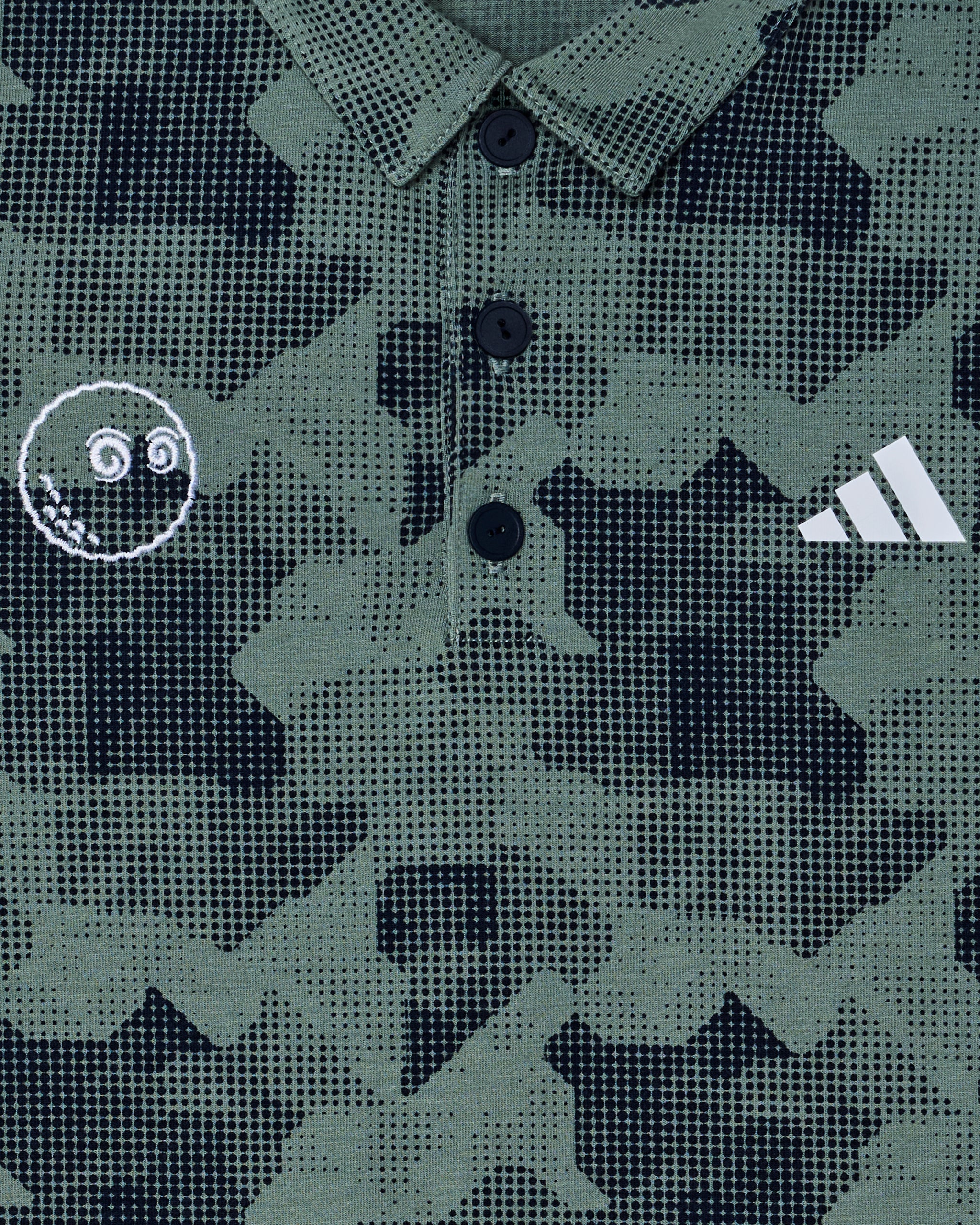 MALBON X ADIDAS YOUTH SCRIPT POLO (BOYS) - Image 2