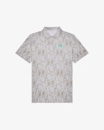 ADIDAS ULTIMATE365 TEXTURED PRINT POLO SHIRT