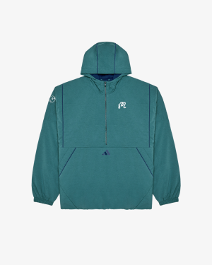 ADIDAS BEYOND TWISTWEAVE HALF-ZIP FILLED LOOSE JACKET