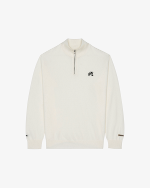 JOHNSTONS QUARTER ZIP SWEATER