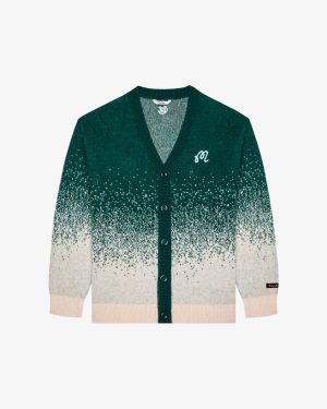 CLOT MOHAIR CARDIGAN