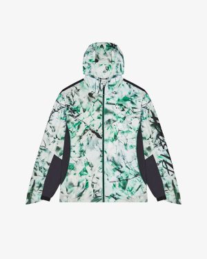 FUTURA CRACKLE CAMO RAIN JACKET