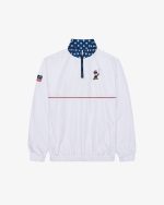 EAGLE BUCKETS NYLON QUARTER ZIP WINDBREAKER