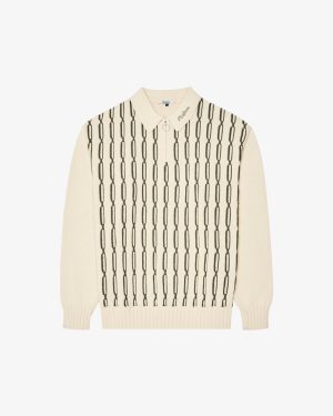 LINKS POLO SWEATER