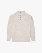 GAUGE WAFFLE KNIT POLO
