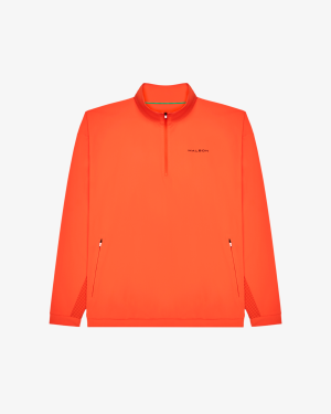 MALBON PERFORMANCE QUARTER ZIP SHELL PULLOVER