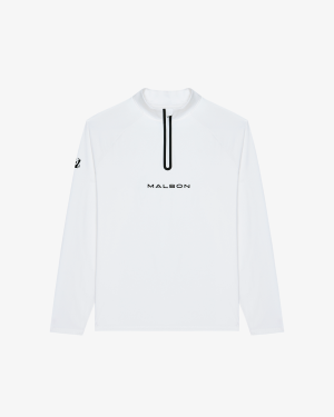 MALBON PERFORMANCE RAGLAN QUARTER ZIP