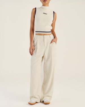 EMILIA PLEATED TROUSERS