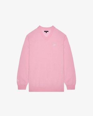 JESPER PARNEVIK V NECK MERINO WOOL SWEATER