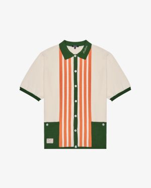 GABBIANO KNIT BUTTON UP